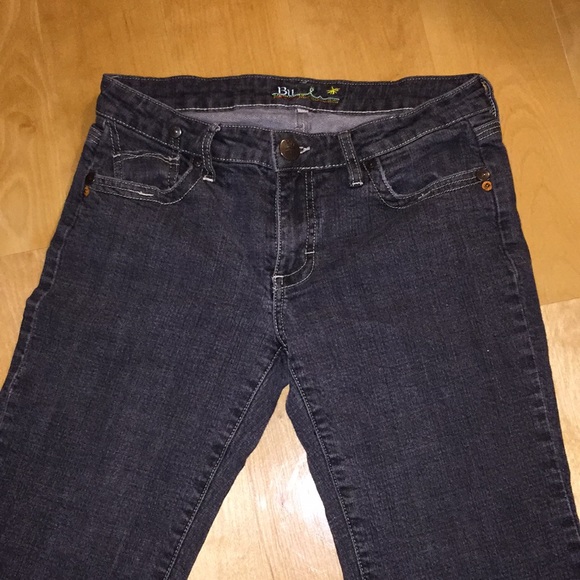 Gray bootleg jeans with stretch - Picture 3 of 4